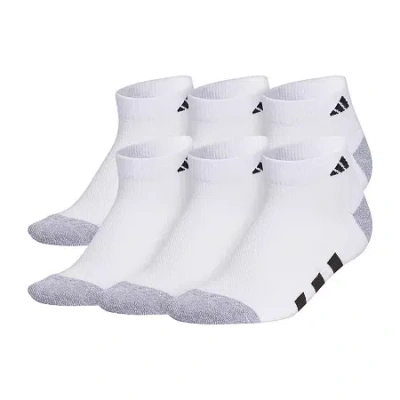 Adidas Originals Kids' Little & Big Boys 6 Pair Low Cut Socks In White