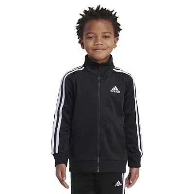 Adidas Originals Kids' Little Boys Lightweight Track Jacket In Black
