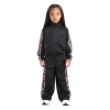 Adidas Originals Adidas Kids' Tricot Track Jacket &amp; Pants Set In Black