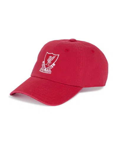 Adidas Originals Liverpool 2026/27 Away Club Low-crown Adjustable Baseball Cap In Red