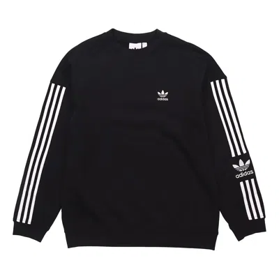 Adidas Originals Lock Up 3-stripes Sweatshirt Men Black