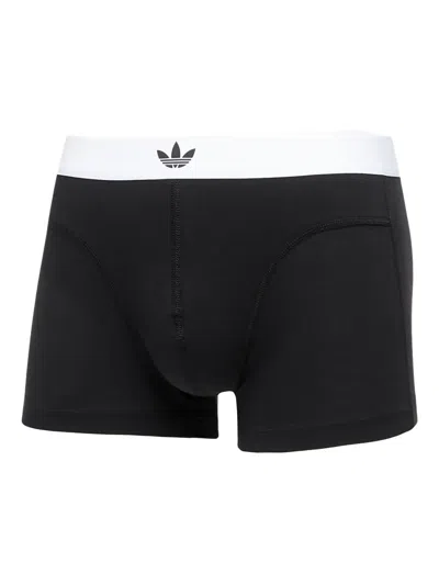 Adidas Originals Logo-detail Boxers (set Of Two) In Black
