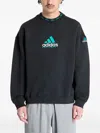 Adidas Originals Adidas Equipment Wash Crewneck Sweatshirt In Black
