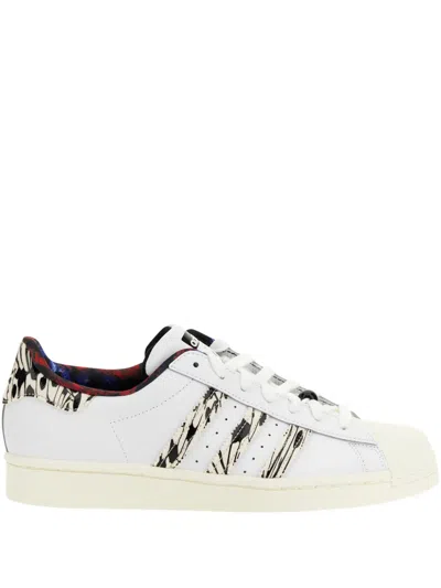 Adidas Originals Classic Superstar Sneakers 2cm Sole In White