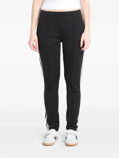 Adidas Originals Logo-detail Track Pants In Black