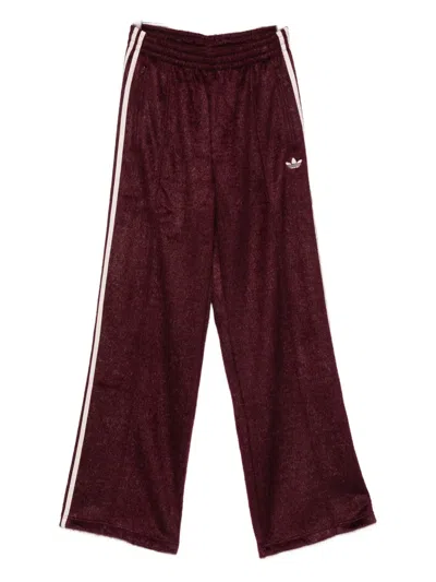 Adidas Originals Logo-detail Track Trousers In Brown