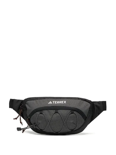 Adidas Originals Logo-embroidered Belt Bag In Black