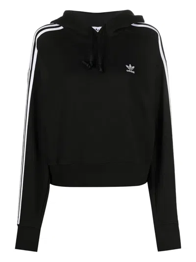 Adidas Originals Logo-embroidered Hoodie In Multi
