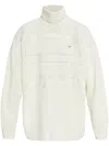 Shop Adidas Originals Logo-embroidered Jumper In White