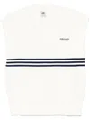 Adidas Originals Logo-embroidered Vest In White