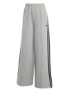 Adidas Originals Logo-embroidery Track Pants In Gray