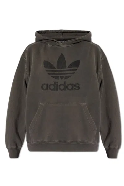 Adidas Originals Logo In Grey