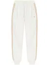 Adidas Originals Logo-appliquéd Shell Track Pants In White