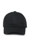 Adidas Originals Logo-plaque Baseball Cap In Black