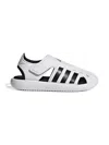 Adidas Originals Logo-print "cloud White" Sandals In White