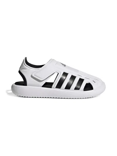 Adidas Originals Kids' Logo-print "cloud White" Sandals