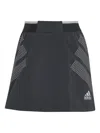 Adidas Originals Logo-print Mini Skirt In Black