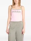 Adidas Originals Logo-print Tank Top In Neutral