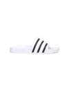 Adidas Originals Island Club Adilette 22 Ribbed Slides In White