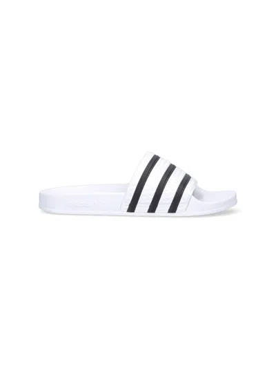 ADIDAS ORIGINALS LOGO SLIDE SANDALS