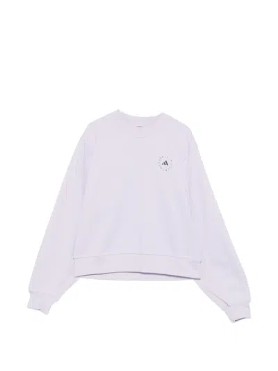 Adidas Originals Logo Sweatshirt In White