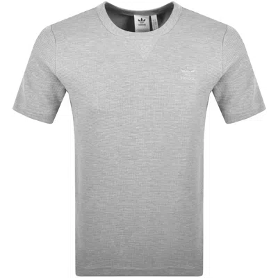 Adidas Originals Logo T Shirt Grey