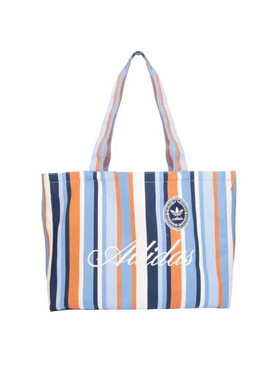 Adidas Originals Logo Tote Bag In Multi