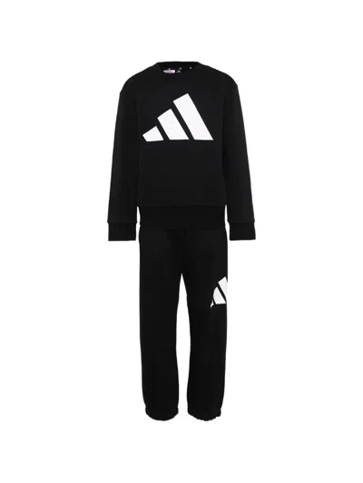 Adidas Originals Kids' Logo Tracksuit (ste Of Two) In Black