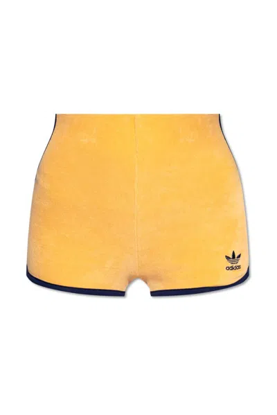 Adidas Originals Logo In Yellow