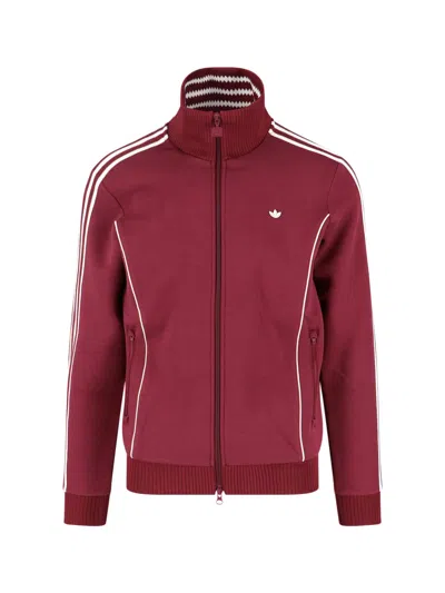 ADIDAS ORIGINALS LOGO ZIP SWEATSHIRT