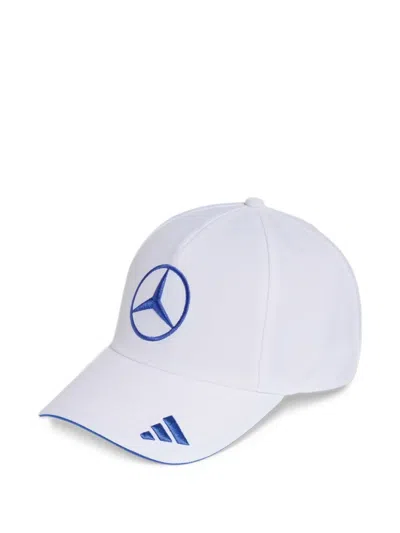 Adidas Originals Logo-embroidered Cap In White