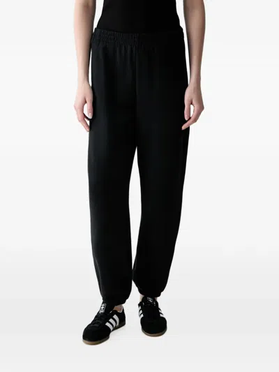 Adidas Originals Logo-embroidered Track Pants In Black