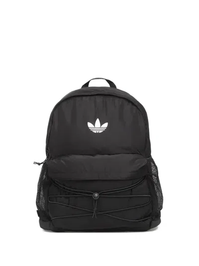 Adidas Originals Logo-print Backpack In Black