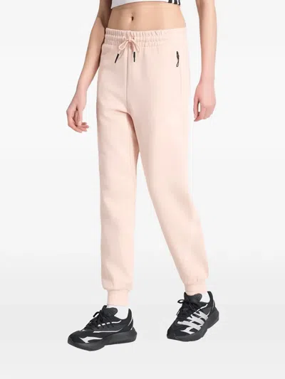 Adidas Originals Logo-print Drawstring-waistband Track Pants In Pink