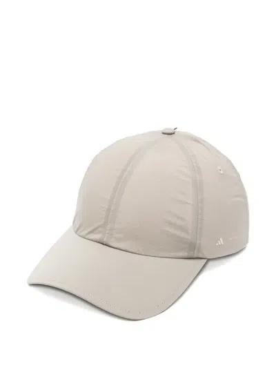Adidas Originals Logo-print Panelled Baseball Cap In Neutral