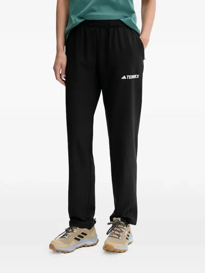 Adidas Originals Logo-print Track Pants In Black