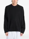 Adidas Originals Long-sleeve Sports Top In Black