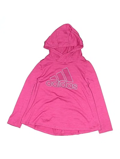 Pre-owned Adidas Originals Kids' Long Sleeve T-shirt In Pink