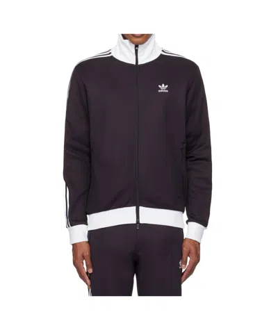 Adidas Originals Purple Adicolor Classics Beckenbauer Track Jacket In Aurora Black