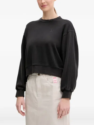 Adidas Originals Long-sleeve Sweater In Black