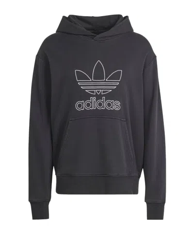 Adidas Originals Loosefit Hooded Sweatshirt In Black