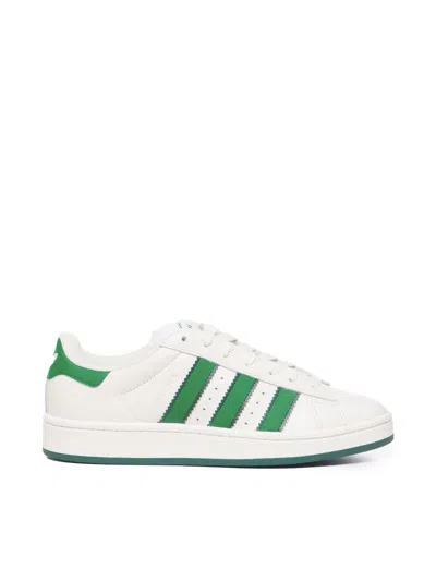Adidas Originals Campus 00s Leather Sneakers In White
