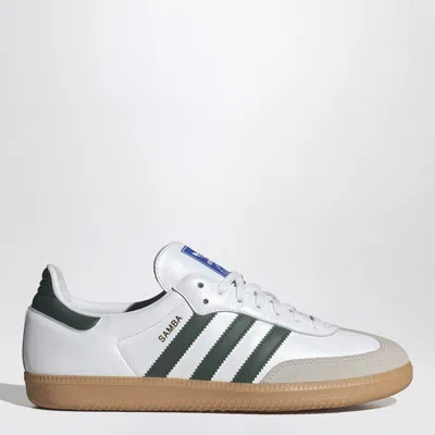 ADIDAS ORIGINALS ADIDAS ORIGINALS  LOW SAMBA OG WHITE/GREEN TRAINER