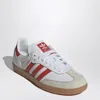 Adidas Originals Low Samba Og White/red Trainer In White