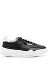 Adidas Originals Low-top Leather Sneakers In Schwarz