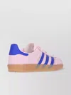 Adidas Originals Gazelle Indoor Sneakers In Pink And Blue