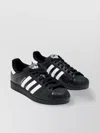 Adidas Originals Mens Adidas Superstar Ii Pony-hair Leather Low-top Trainers In Grey