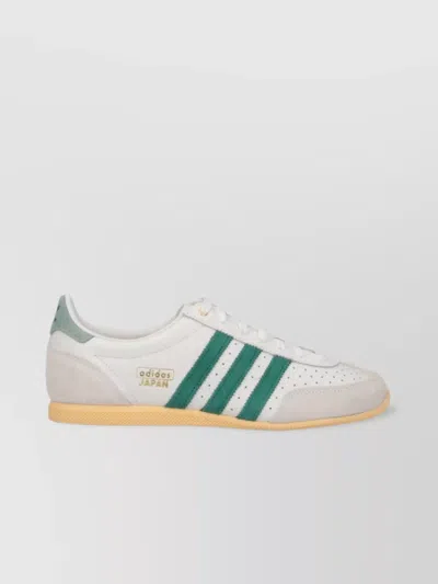 Adidas Originals Low Top Sneakers Featuring Perforated Detailing In White