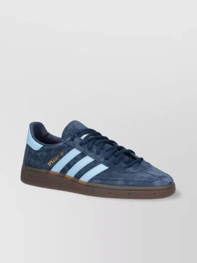 Adidas Originals Low Top Sneakers With Contrast Heel Tab In Blue
