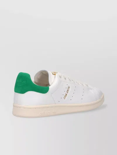 Adidas Originals Low Top Sneakers With Contrast Heel Tab In White